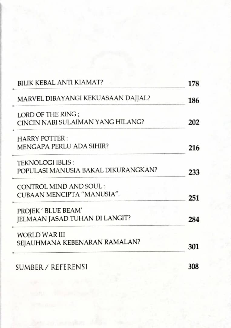 Jumlah Muka Surat Disebalik Dinara